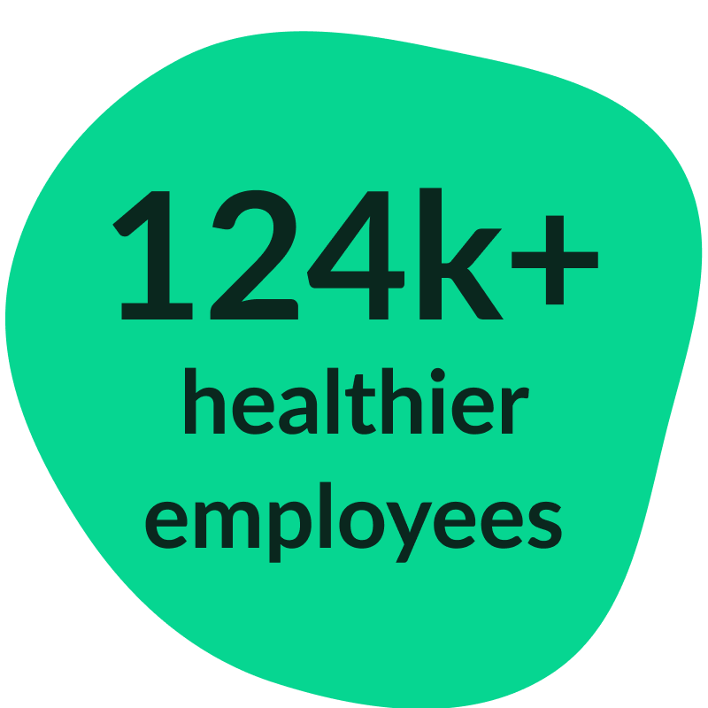 124,000 healthier employees